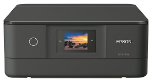 EPSON プリンター インクジェット複合機 カラリオ EP-879AB ブラック 6色高画質