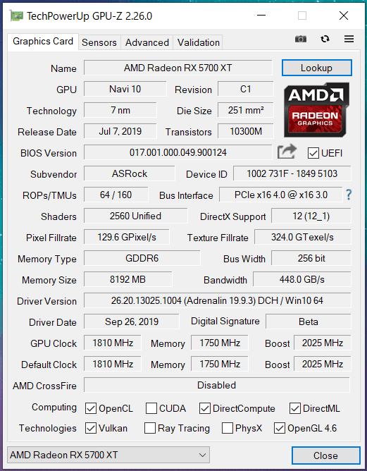 ASRock Radeon RX 5700 XT Taichi X 8G OC+_GPU-Z (1)
