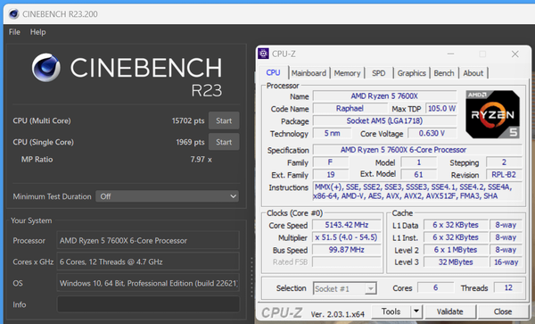AMD Ryzen 5 7600X_#1_cinebench