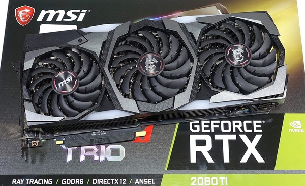 MSI GeForce RTX 2080 Ti GAMING X TRIO