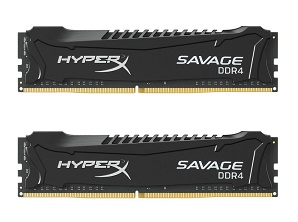 キングストン Kingston デスクトップ PCメモリ DDR4-2666 (PC4-21333) 8GBx2枚 HyperX Savage Black CL13 1.35V Non-ECC DIMM 288pin XMP対応 HX426C13SB2K2/16 永久保証