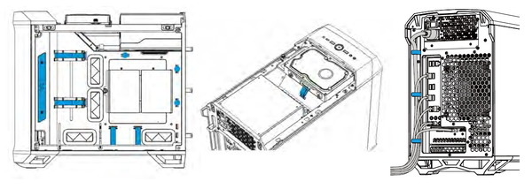 Fractal Design Torrent Nano_cable-management