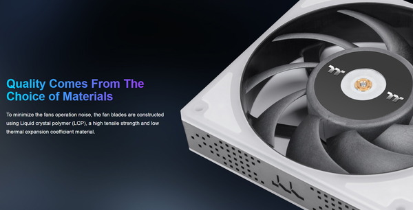 Thermaltake TOUGHFAN 12 RGB_Liquid crystal polymer