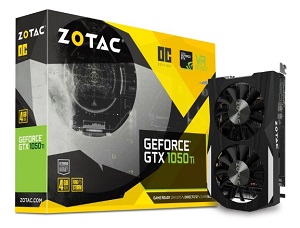 ZOTAC GeForce GTX 1050 Ti 4GB OC グラフィックスボード VD6199 ZTGTX1050TI-4GD5OC001