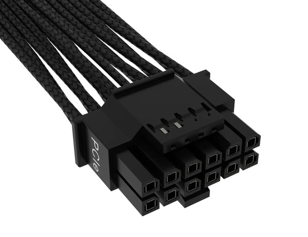 CORSAIR Premium Individually Sleeved 12VHPWR Cable_Black (3)
