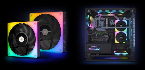 Thermaltake TOUGHFAN 12 RGB and 14 RGB-horz