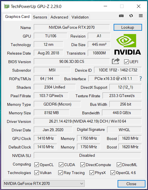 MSI GeForce RTX 2070 TRI FROZR_GPU-Z (1)