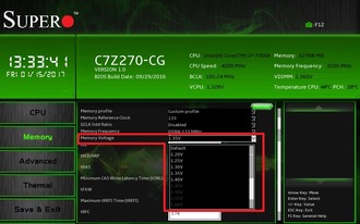 Memory Overclocking Menu_[13-33-41]