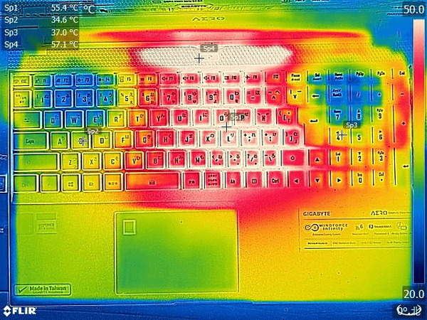 GIGABYTE AERO 15 OLED_FLIR_gaming