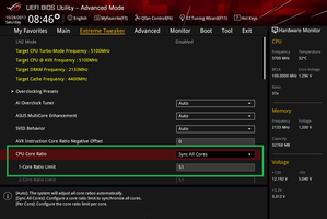 Core i7 8700K 5.1GHz OC BIOS Setting_1