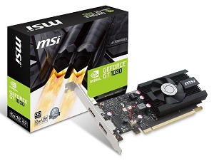 MSI GeForce GT 1030 2G LP OC グラフィックスボード VD6348
