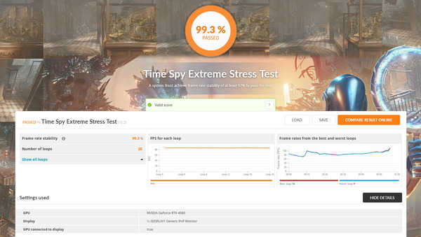NVIDIA GeForce RTX 4080 Founders Edition_Stress_TS