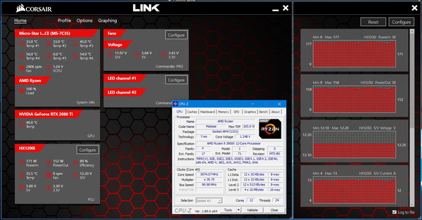AMD Ryzen 9 3900X_power_cl
