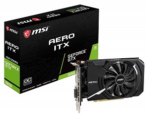 MSI GeForce GTX 1650 AERO ITX 4G OC