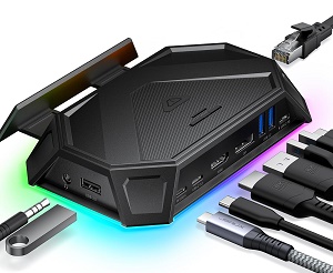 JSAUX HB1201 ドッキングステーション HDMI2.1/DisplayPort1.4