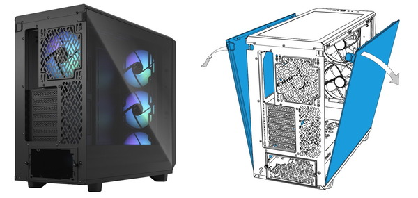 Fractal Design Meshify 2 Lite_Side