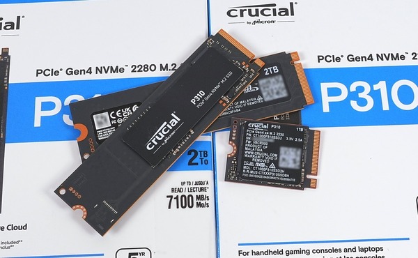 Crucial P310 1TB and 2TB