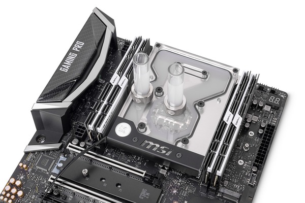 EK-FB MSI X299M Gaming Pro Carbon RGB Monoblock - Nickel (9)