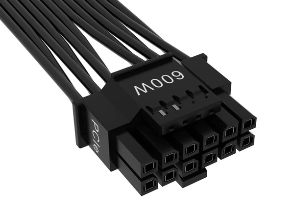CORSAIR 600W PCIe 5.0 12VHPWR Type-4 PSU Power Cable (3)