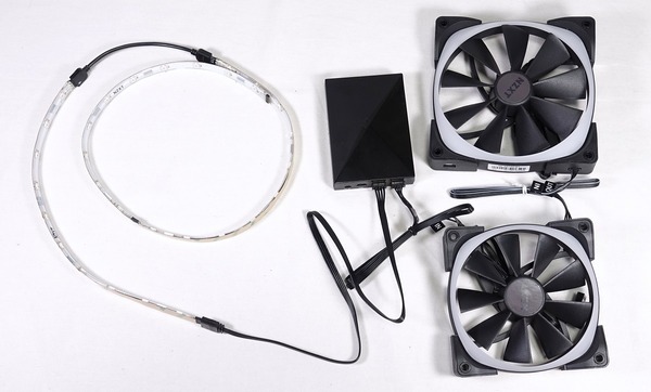 NZXT Aer RGB 120/140 and NZXT HUE+ review_08547