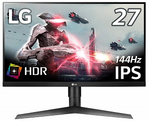 LG 27GL650F-B (27インチ/フルHD/IPS/144Hz/FreeSync)