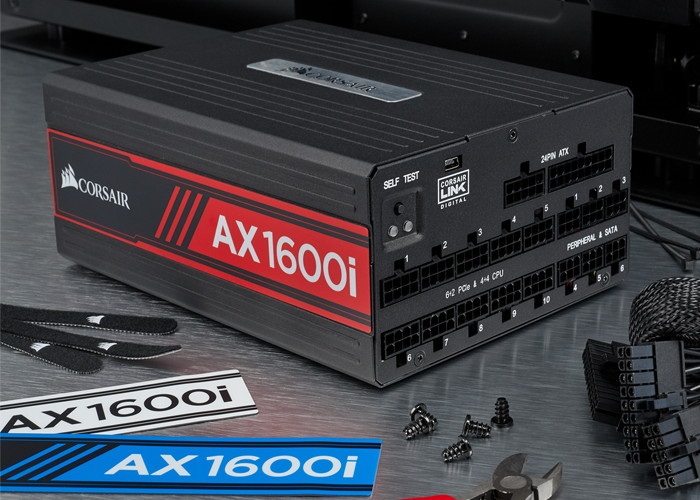 Corsair AX1600i Top