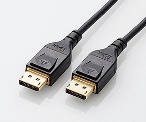 エレコム DisplayPort 1.4ケーブル 2.0mm（CAC-DP1420BK）