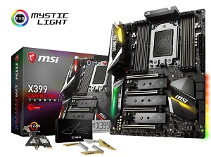 MSI X399 GAMING PRO CARBON AC　ATXマザーボード