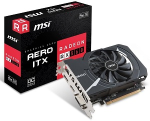 MSI Radeon RX 560 AERO ITX 4G OC グラフィックスボード VD6359