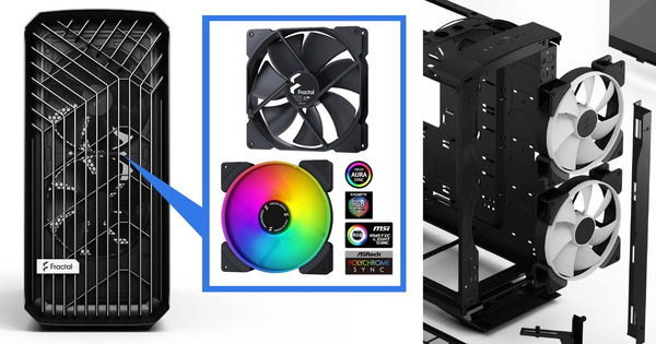 Fractal Design Torrent_front-180mm-fan