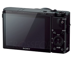 クロスフォレスト SONY RX100 IV/RX100 III/RX100 II/RX100/RX1/RX10/RX1R用ガラスフィルム 日本製ガラス使用 ラウンドエッジ Glass Film CF-GCSRX100 液晶保護フィルム