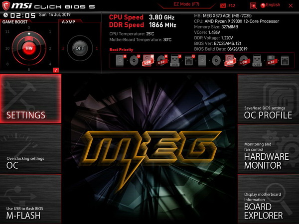 MSI MEG X570 UNIFY_BIOS_2
