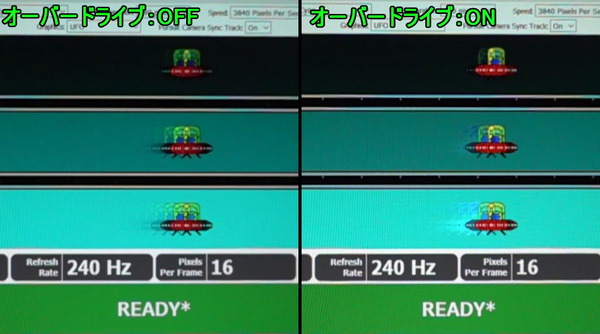 ゲーミングモニタの選び方[1] 応答速度とオーバードライブについて