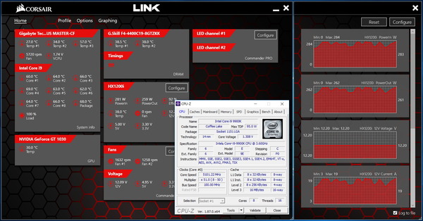GIGABYTE Z390 AORUS MASTER_OC Test_power