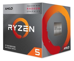 AMD Ryzen 5 3400G 4コア8スレッド