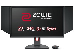 ZOWIE XL2746K (フルHD/27インチ/240Hz/TN/DyAc+)