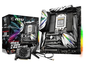 MSI MEG X399 CREATION　E-ATXマザーボード