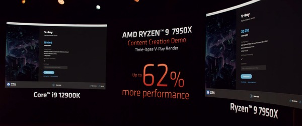 AMD Ryzen 9 7950X_performance_vs-12900K_V-Ray_2
