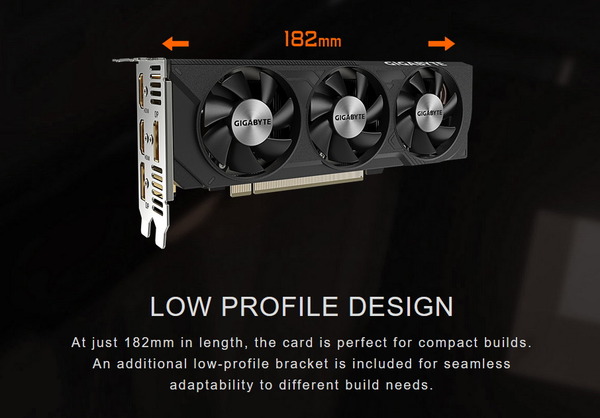 GIGABYTE GeForce RTX 4060 OC Low Profile 8G_LP