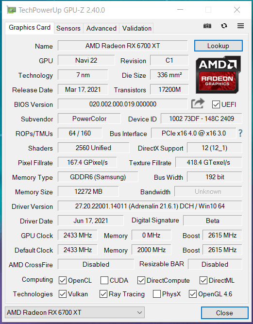 PowerColor Red Devil Radeon RX 6700 XT_Silent_GPU-Z (1)