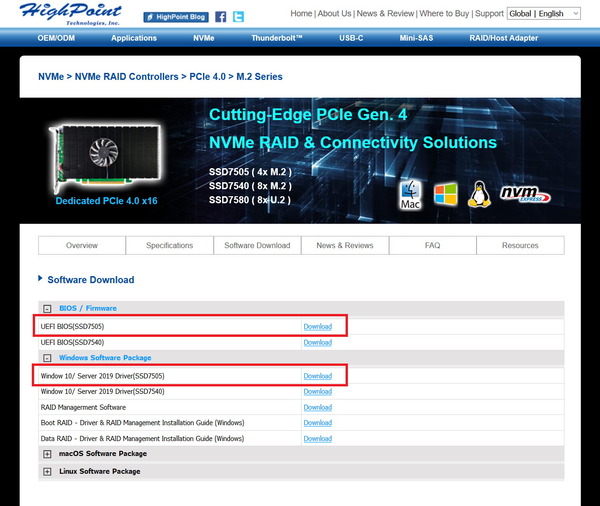 HighPoint SSD7505_OS-BOOT_1