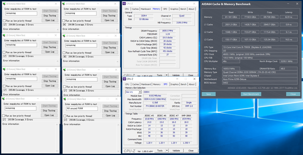 ASUS PRIME X299-DELUXE_memtest