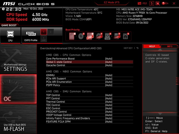 MSI MEG X670E ACE_BIOS_OC_26