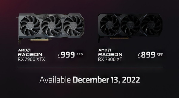 AMD Radeon RX 7900 XTX and XT_availability