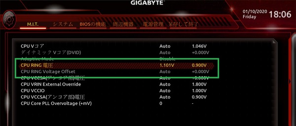 GIGABYTE C621 AORUS XTREME_BIOS_OC_11