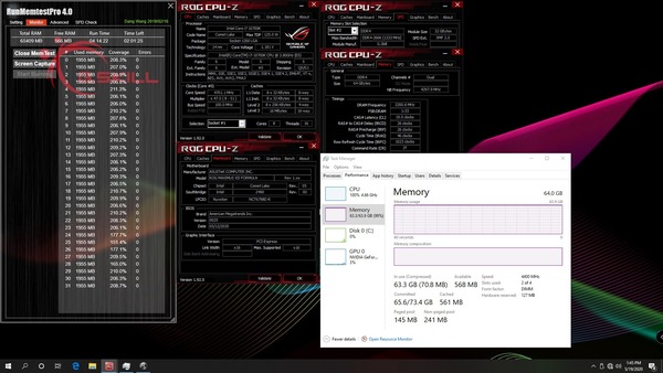 G.Skill Trident Z For Intel Core 10th_4400MHz_C19_64D32