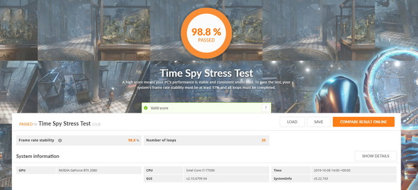 NZXT KRAKEN G12_TimeSpy Stress Test