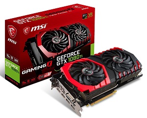 MSI GeForce GTX 1080 Ti GAMING X 11G グラフィックスボード VD6302