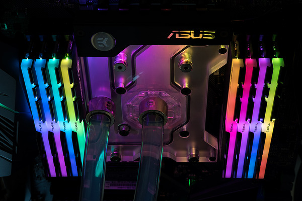 EK-FB ASUS ROG ZE RGB Monoblock - Nickel (8)