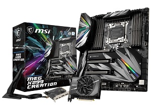 MSI MEG X299 CREATION　E-ATXマザーボード